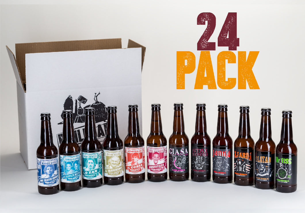 24 PACK - Cartone 24 x 33cl -  - NON garantiamo consegna entro Natale - SPEDIZIONE GRATUITA