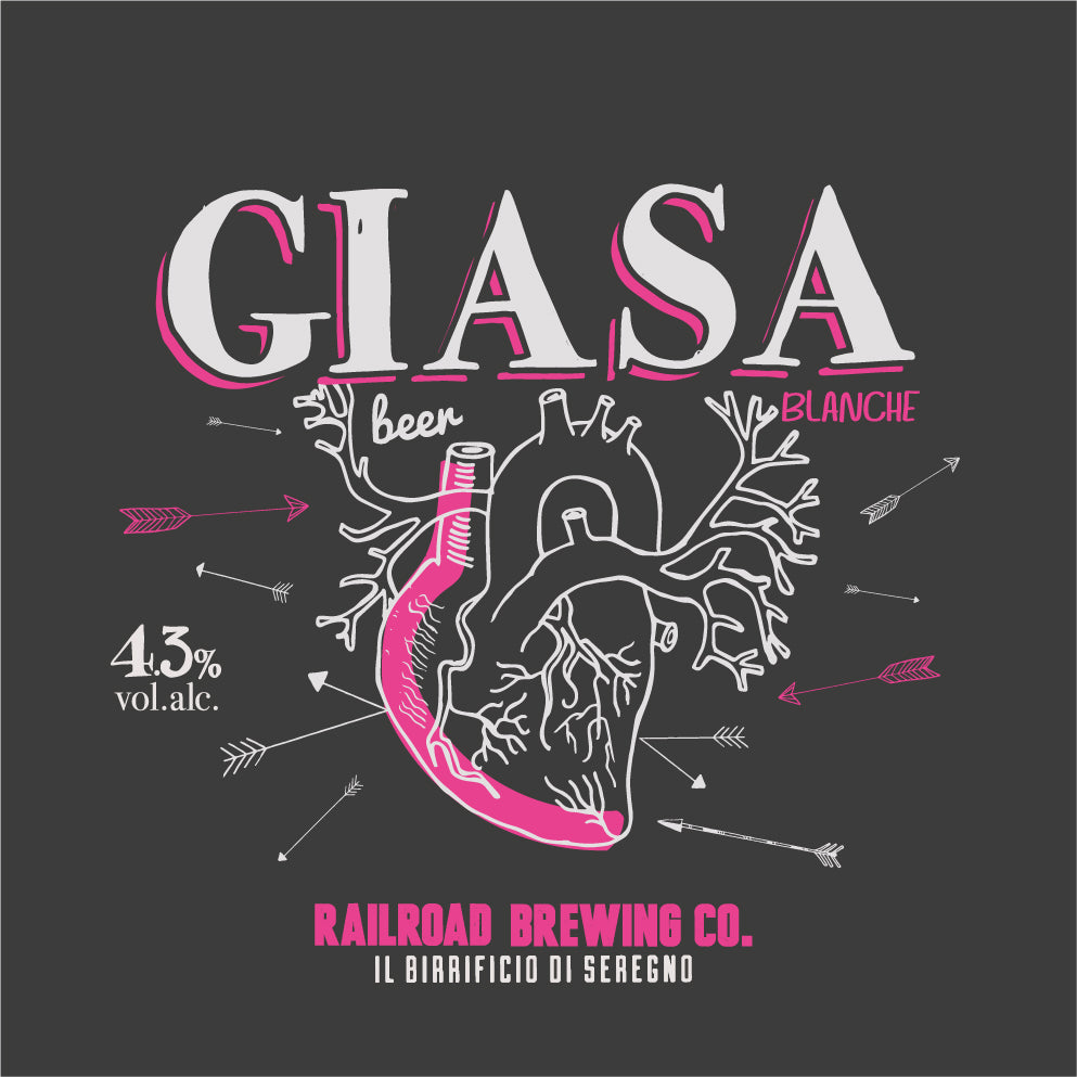 Giasa - Blanche 4,3% - 33cl.