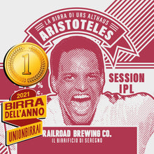 Carica l&#39;immagine nel visualizzatore di Gallery, Aristoteles - BIRRA DELL&#39;ANNO Session IPL 4% &#39;21 - 33cl.
