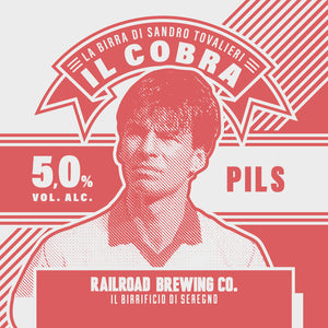 Il Cobra - PILS GLUTEN FREE 5% - BOMBER SERIES - 33cl.